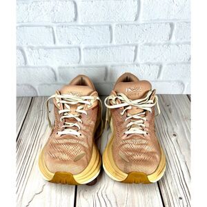 Hoka Bondi 8 Sandstone / Cream 9 B Women's Sneakers - Preloved